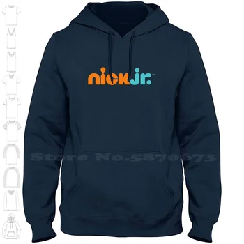 Hoody с логото на Nick Jr Унисекс Облекло 2023 С принтом Лого на марката Графична Hoody