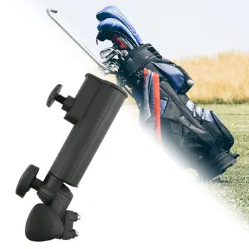 Титуляр чадър за количка за голф с регулируем ъгъл на наклона, практичен универсален