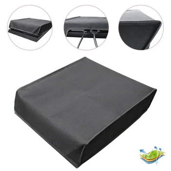 Универсален черен прахоустойчив калъф за игралната конзола PS4/PS4 slim/PS4 Pro, водоустойчив калъф, защитен калъф за съхранение на хост