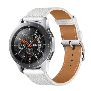 22 мм и 20 мм и Кожена каишка За Samsung Galaxy watch Active 2/3/46 мм/42 мм/S3/Huawei GT-2-Pro Гривна Galaxy Watch 4 44 мм 40 мм каишка