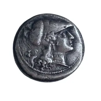 Тип: # 85 Копие на гръцката монети възпоменателни монети със сребърно покритие-копие от медалите колекционерска стойност