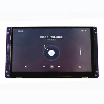 Дънна платка IDO-SMLCD72-V1-2EC за модул IDO-SOM2D01/02 SOM, оборудвано със 7-инчов TP RGB дисплей linux board