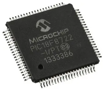На чип за MCU DSPIC30F4011-30I/PT TQFP-44 с микрочипом