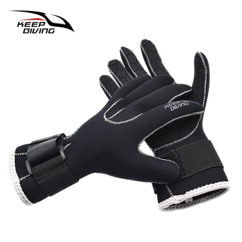 Нов модерен 3 мм нови неопренови ръкавици за гмуркане, които са устойчиви на студ и са устойчиви на износване, Ръкавици за гмуркане, подводен риболов, топли ръкавици за гмуркане