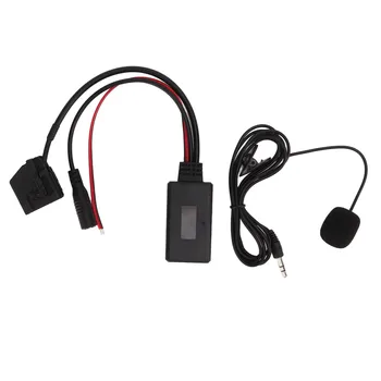 Радиото в автомобила, Aux аудио кабел Адаптер Bluetooth Адаптер с микрофон за автомобил