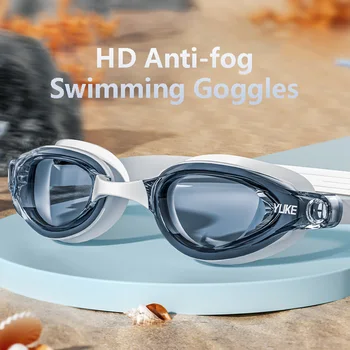 Нови плувни очила за възрастни, Силиконови лещи със защита от ултравиолетови лъчи, Портативни, фарове за мъгла, Практични, Унисекс, за водни спортове, за гмуркане