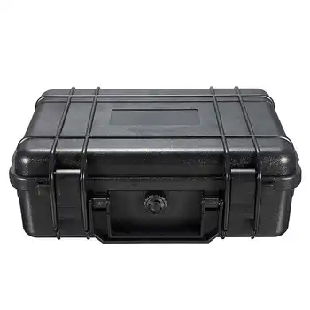 8 размери водоустойчив преносим твърд куфар за инструменти чанта за съхранение на кутия за камера за снимки с гъба за инструменти