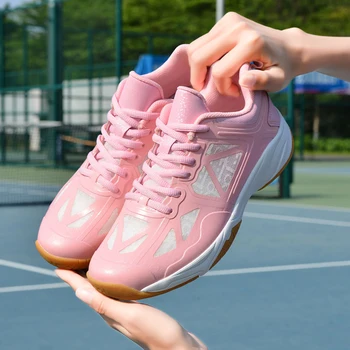 Дишащи Обувки за Бадминтон, Мъжки И Дамски Обувки за волейбол, Лека Тенис обувки, Удобни Маратонки за тенис на маса
