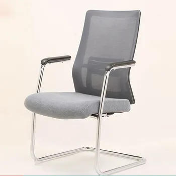 Дизайн на офис стол с вентилирани мрежа Ергономичен стол за ръководител за четене Дишаща мебели за кабинет Cadeira Escritorio Kawaii