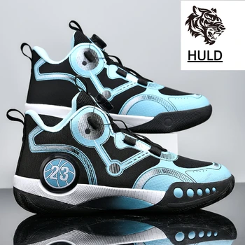 Мъжки баскетболни обувки HULD, дишаща амортизирующая нескользящая спортни обувки за тренировка във фитнеса, спортни обувки за мъже с безплатна доставка