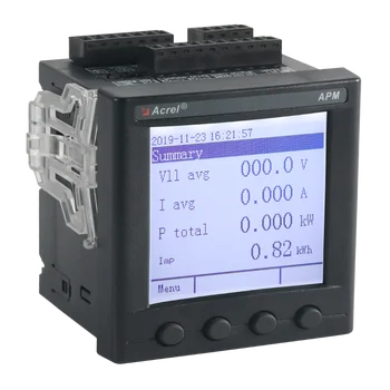 Acrel APM830 AC Многофункционален интелигентен м с LCD дисплей Profibus за контрол на хармониците и всички електрически параметри
