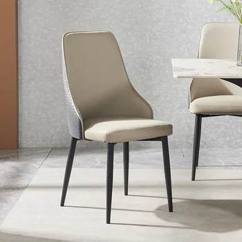 Кухненски Елегантен Метален стол Nordic Mobile Столове за хранене в Хола Relax Design Мебели за ресторант Sillas De Cocina