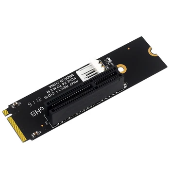 Четец на датчиците на твърдия диск NGFF M. 2 PCI-E 4X, съвместим с интерфейс X1 X4 X8 X16 PCI-e, Статична опаковка в пакет