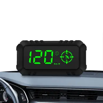 Дисплей за автомобили, дигитален скоростомер за автомобил, Универсална GPS HUD, Цифров скоростомер, приспособления за измерване на пробег на автомобила, камион