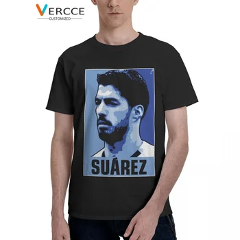 Тениска Luis Suarez Rip Памучни тениски с високо качество, Дрехи с къс ръкав, Мъжки И Дамски Тениски, Идея за Подарък