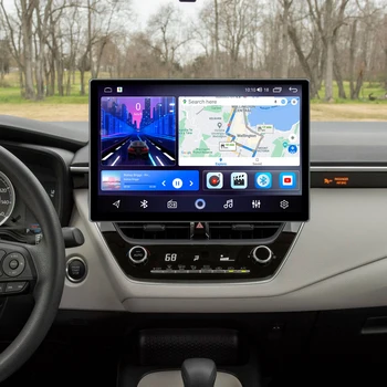 13,1/12,5 инча 2K QLED Екран За Toyota Corolla E210 2018-2023 TS10 Android CarPlay Главното Устройство Автомобилен Радиоплеер GPS Стерео Auto
