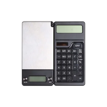 Многофункционален Цифров калкулатор размер на 1000 G 0,1 G, Джобни везни и Калкулатор за Училище Gold Shop