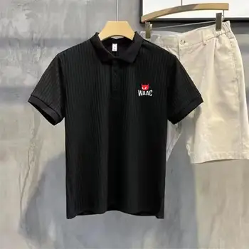 2023 Нов комплект за голф, мъжка лятна риза за голф, удобни и дишащи Ежедневна спортна мъжка риза