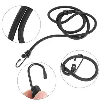 2/3 бънджи кабел Въже с куки Тежкотоварни колани За закрепване на багажник 16 инча