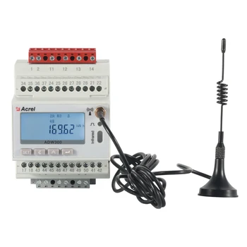 Acrel измерване на качество на електрическата енергия ADW300 RS485 връзка със сертифициране CE