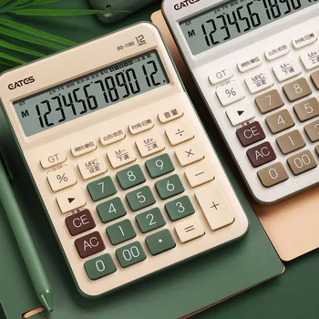 Многофункционален Слънчев калкулатор за Офис, посветен на Бизнеса с гласови произношение, Портативни Калкулатори за Студенти-счетоводители