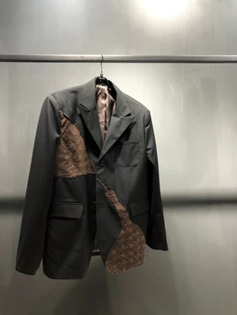 SD5318, Модерен мъжки палта и якета 2023, на подиума, Луксозен известна марка, европейски дизайн, стил партита, мъжки дрехи