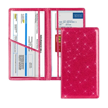 Чанта за съхранение на шофьорска книжка, защитно покритие за документи за документи