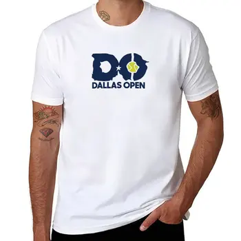 Нова тениска Dallas Open 2023, блузи, тениски с графика, мъжки спортни ризи