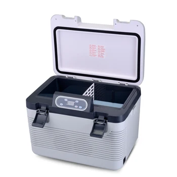 Медицински Електрически охладител обем 19 литра, Преносим Мини-кола, Хладилник за транспортиране на ваксините/на инсулин/храна за транспортиране веригата на охлаждане