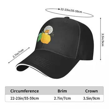 Нов Златен отровната лимонов шербет 1 бейзболна шапка на Новата Шапка на Големи Размери Дамски Мъжки