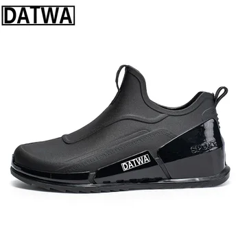 Datwa/ мъжки градинска водоустойчив нескользящая обувки за риболов, лека работна обувки за риболов, износостойкая каучукови обувки за туризъм