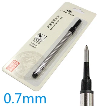 Продажба на едро на 10 бр. Jinhao за зареждане на химикалка с черно мастило и синьо мастило за избор 0,7 мм Вид винт