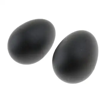 Опаковка/2 бр. черни Шейкъри за яйца, Малко перкуссионная играчки за предучилищна възраст