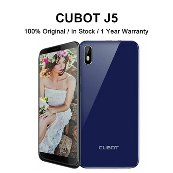 CUBOT J5 Умен мобилен телефон 5,5 инча цял екран Android 9,0 pie 3G с две Sim-карти Евтин Android Смартфон 2800 ма 2 GB оперативна памет, 16 GB ROM
