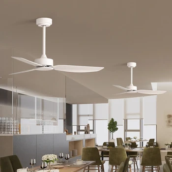 Вентилатор на тавана Nordic Industrial с променлива честота на въртене, вентилатор за ресторант, хол, Хотел, БЕЗ светлина, Електрически вентилатор на тавана