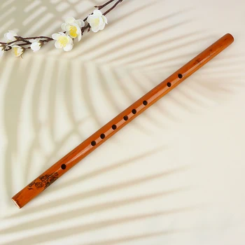 1 бр. Бамбук флейта с 6 дупки, кларинет, професионален бамбук флейта Xiao за приятели, студенти, начинаещи Музикален инструмент