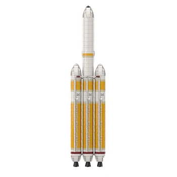 MOC на Марс Проучване на Saturn V Огромната Ракета-носител Delta IV Heavy С Parker Solar Prob Комплект Строителни Блокове на Космически Кораб Детски Играчки
