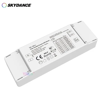 Skydance 12 W симисторный led драйвер за постоянен ток 9-45 В 100-450 мА PWM CC лампа, контролер за променлив ток от 220 до 3-24 vdc 1 канал * (350-700мА)