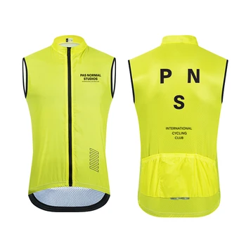 2023 PNS Ветрозащитная велосипедна яке Лятна велосипедна жилетка без ръкави за колоезденето МТБ Cycling Champion top PAS Studio team Ropa Ciclismo
