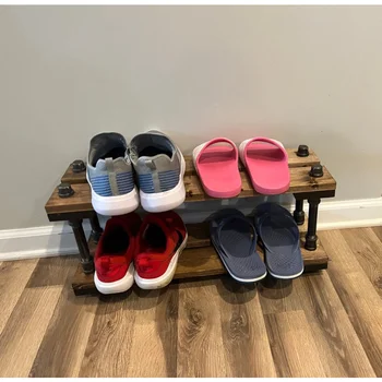 Промишлен Рафтове за обувки дълбочина 8 см, за Съхранение на обувки, Рафтове за обувки, Органайзер за обувки в коридора, Поставка за обувки (различни размери и варианти на боядисване)