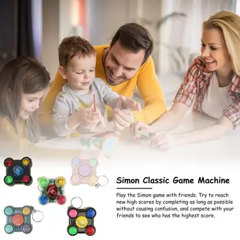 Развитие на играчка Лабиринт на паметта С led осветление и Звук, Креативен и Интерактивен Джобен слот машина за тренировка на координацията на ръцете и мозъка