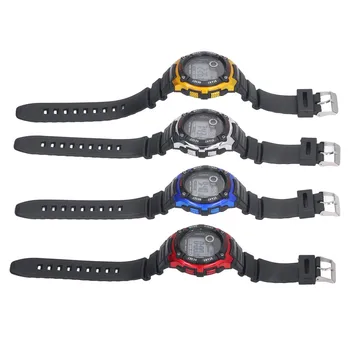 Светещи спортни часовници WR30M, водоустойчив, удароустойчив, надеждни Електронни спортни часовници, богат на функции, стилни за деца