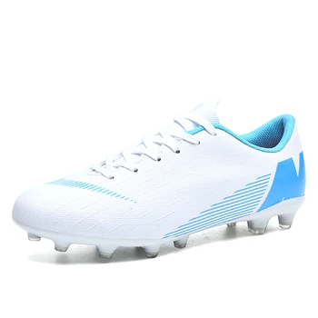 2023 НОВИ Мъжки футболни обувки За възрастни и Деца, Футболни обувки с високи щиколотками, Спортни обувки за тренировки на трева, Мъжки маратонки