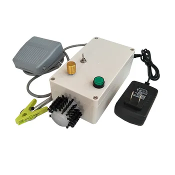 Електрическа крутильная машина с регулиране на скоростта, жично щит за слушалки в оплетке, метална четка, сплитер за тел, скоба за усукване