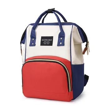 Висококачествена Голямата Голям чанта за памперси за бременни, Водоустойчив детска чанта, Пътен Раница, чанта, за да се грижи за детето