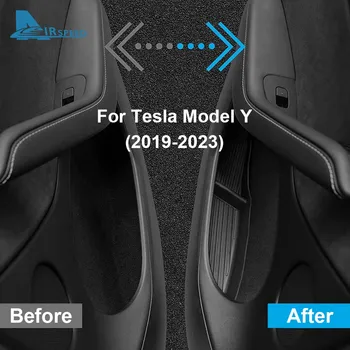 за Tesla, Модел Y 2019 2020 2021 2022 2023 Телефон LHD RHD Вратата на Автомобила Кутия За Съхранение на Дръжката Подлакътник Тава Органайзер за Аксесоари
