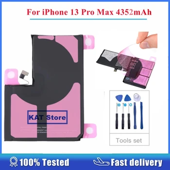 Съвместим за iPhone 13 Pro Max Батерия A2653 3,88 В 4352 ма Резервни части за замяна С лесно снимаемой стикер