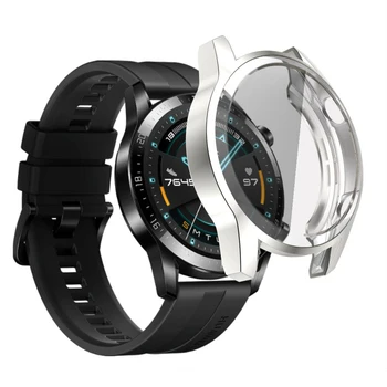 1-10 бр. Калъф Huawei watch GT 2e GT 2 46 мм каишка за часовник GT 3 46 мм/GT2e/GT2/GT3 Универсална защитно покритие за екрана на бронята