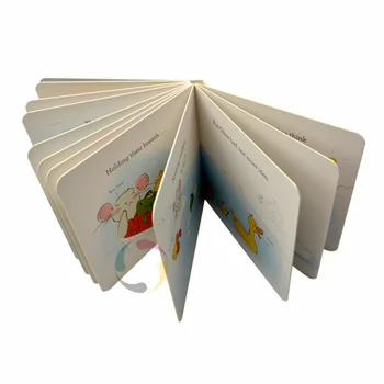 Квадратна дъска за детска киндера по поръчка, Дъска за взаимодействието на Buchdruck По поръчка, Детска книга