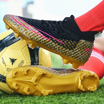 Качествена футболна обувки на Едро Футболни обувки Messi Assassin Chuteira society Campo TF/ FG Футболни обувки за тренировки по футзалу